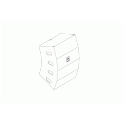 JBL SRX910LA Heavy Duty Soft Speaker Cover for Vertical Transporter Cart